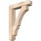 Ekena Millwork Balboa Craftsman Smooth Bracket w/ Offset Brace, Douglas Fir, 7 1/2"W x 36"D x 48"H BKT0806X36X48BOA04SDF - alternate 1
